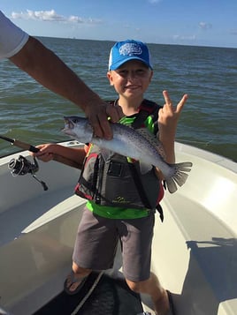 Speckled Trout Fishing in Texas City, Texas