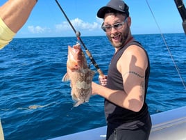 Red Grouper Fishing in Summerland Key, Florida