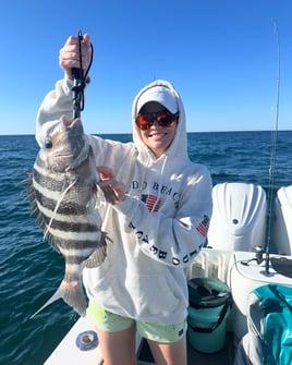 Sheepshead Fishing in Mount Pleasant, South Carolina