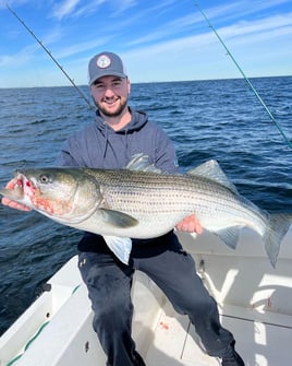 Trophy Striped Bass - Inshore Fishing Charter