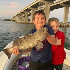 2hr Family fishing trip on Clearwater beach