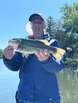 Largemouth Bass Fishing in Ripon, Wisconsin