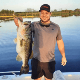 Largemouth Bass Fishing in Fellsmere, Florida