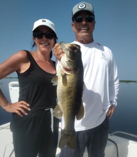 Largemouth Bass Fishing in Fellsmere, Florida