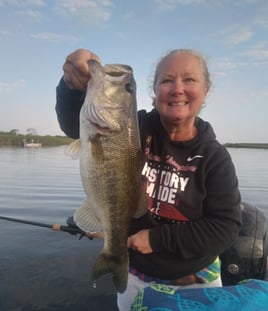 Largemouth Bass Fishing in Fellsmere, Florida