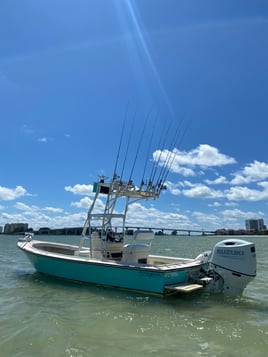 Family flats fishing Clearwater beach