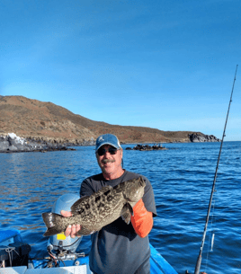 Black Grouper Fishing in Loreto, Mexico