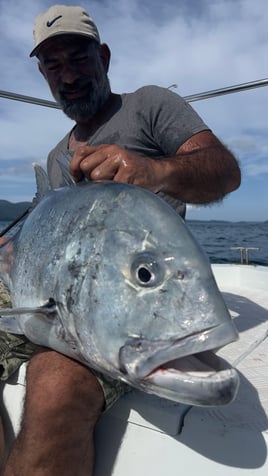 Giant Trevally Fishing in