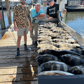 Sheepshead Fishing in Biloxi, Mississippi