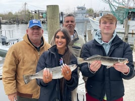 Speckled Trout Fishing in Saint Bernard, Louisiana