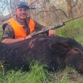 Hog Fishing in Seymour, Texas