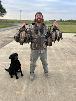 Sout West Louisiana Teal Hunt