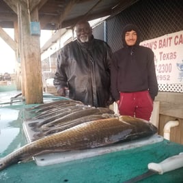 Redfish Fishing in Baytown, Texas