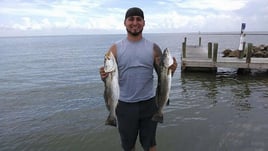 Speckled Trout Fishing in Galveston, Texas