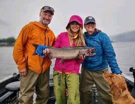 Chinook Salmon Fishing in