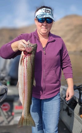 Steelhead Fishing in Burbank, Washington