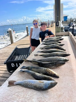 Speckled Trout Fishing in Dauphin Island, Alabama