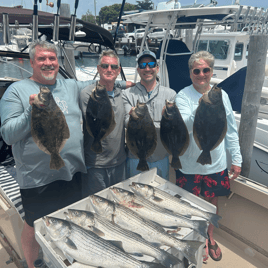 Flounder Fishing in Hampton Bays, New York