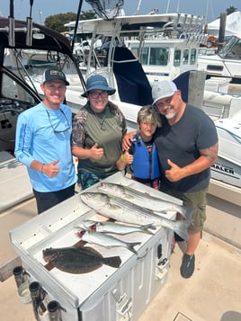 Flounder, Striped Bass Fishing in Hampton Bays, New York