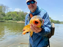 Carp Fishing in Aquilla, Texas