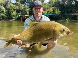 Carp Fishing in Aquilla, Texas