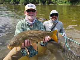 Carp Fishing in Aquilla, Texas