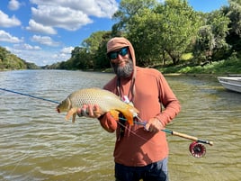 Carp Fishing in Aquilla, Texas