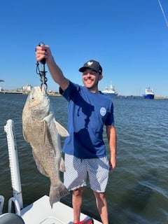 Black Drum Fishing in Matagorda, Texas