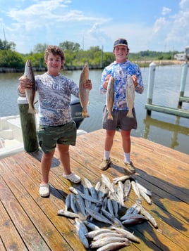 Speckled Trout Fishing in Bay St. Louis, Mississippi