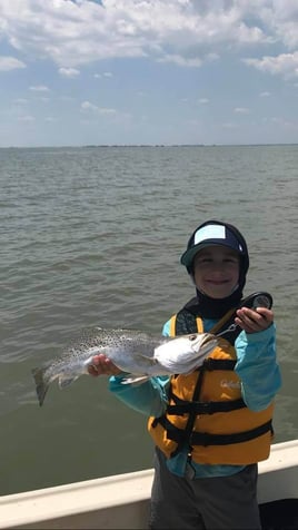 Speckled Trout Fishing in Texas City, Texas