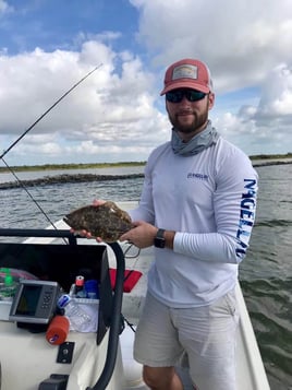 Flounder Fishing in Texas City, Texas