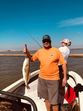 Redfish Fishing in Texas City, Texas