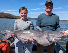 Blue Catfish Fishing in Chattanooga, Tennessee