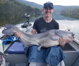 Blue Catfish Fishing in Chattanooga, Tennessee