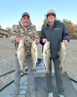 Sacramento River Striper Trip