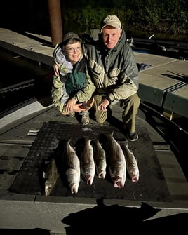 Sacramento River Striper Trip