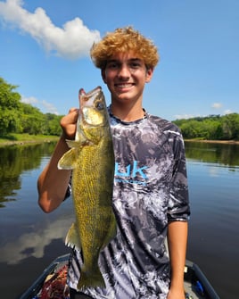 Walleye or Smallmouth Bass - Half Day Trip