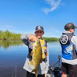 Walleye or Smallmouth Bass - Half Day Trip