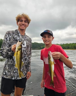 Walleye or Smallmouth Bass - Half Day Trip