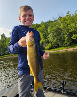 Walleye or Smallmouth Bass - Half Day Trip