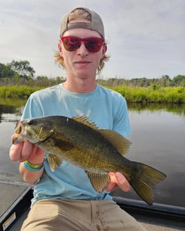 Walleye or Smallmouth Bass - Half Day Trip