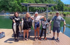 Striped Bass Fishing in Albany, Kentucky