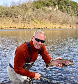 Rainbow Trout Fishing in Eureka Springs, Arkansas