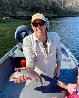 Rainbow Trout Fishing in Eureka Springs, Arkansas