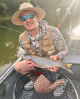 Rainbow Trout Fishing in Eureka Springs, Arkansas