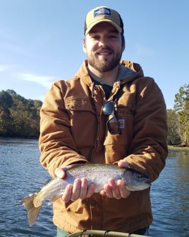 Rainbow Trout Fishing in Sevierville, Tennessee