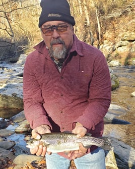 Rainbow Trout Fishing in Sevierville, Tennessee