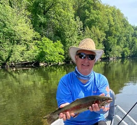 Rainbow Trout Fishing in Halls Crossroads, Tennessee