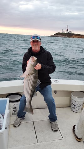 Striped Bass Fishing in Montauk, New York