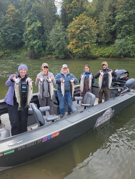 Washington Steelhead and Salmon Jet Sled Trip